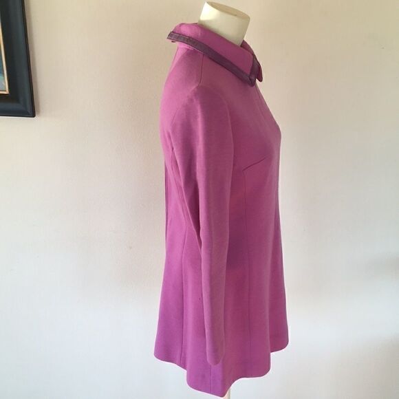 USA American Way wool leather pink top MP - Picture 4 of 8